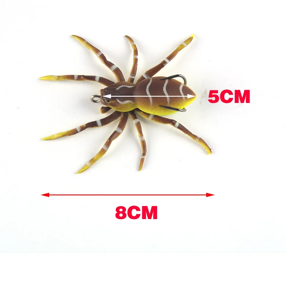 Señuelo blando araña silicona 8 cm 7g – Pesca mar - imagen 5