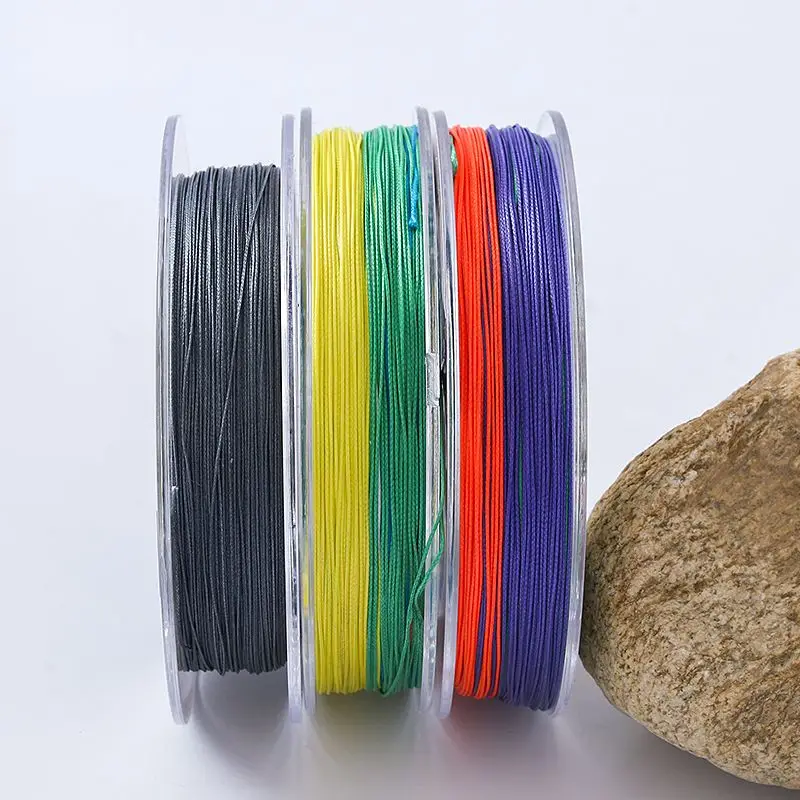 Sedal de pesca súper fuerte de 150m, 8 hilos trenzados antimordedura, línea principal para peces de mar, línea secundaria genuina - imagen 5