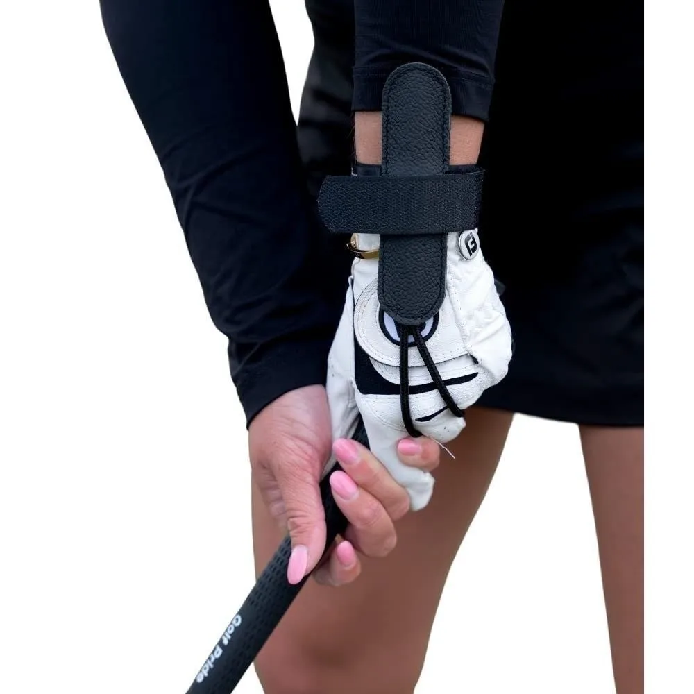 Ayuda de entrenamiento de Swing de Golf ajustable, banda Correctora de práctica recta, muñequera de Golf, herramienta de entrenamiento, movimiento de mano - imagen 4