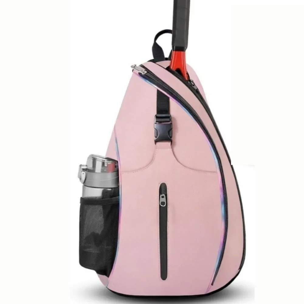 Mochila para raquetas de Pickleball con cierre de cremallera, bolsa de Paddle de Pickleball fuerte de gran capacidad, bolsa de bádminton Reversible duradera - imagen 2