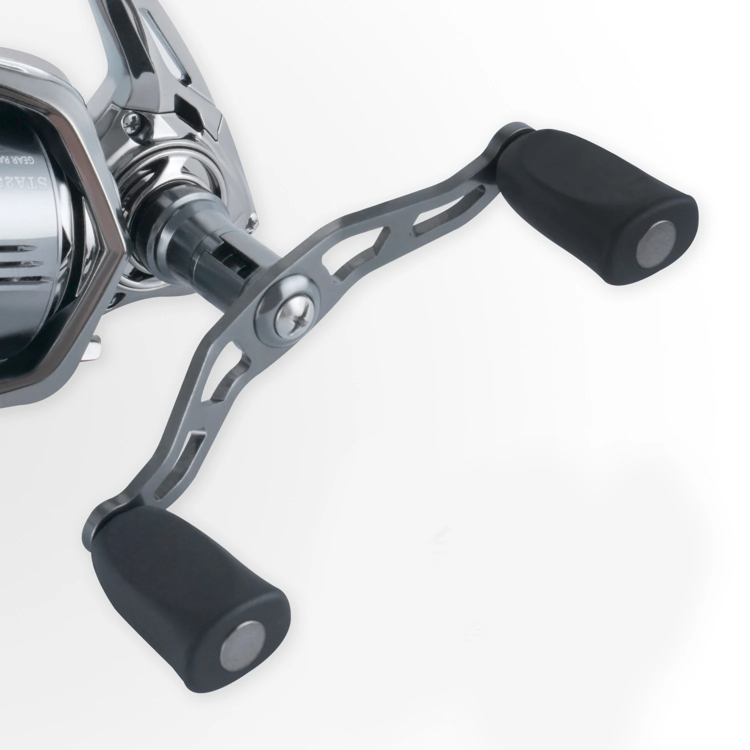 Rueda de pesca de Metal de doble balancín, 2023: 1, relación de transmisión izquierda/derecha, carrete giratorio intercambiable, serie 2500 3000, nuevo, 5,2 - imagen 3