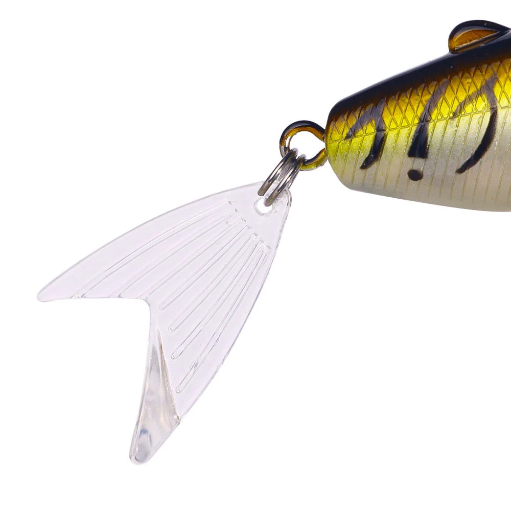 Señuelo de pesca Swimbait de 12cm y 16,3g, aparejo de pesca duro, hundimiento lento, trucha, 1 unidad - imagen 3