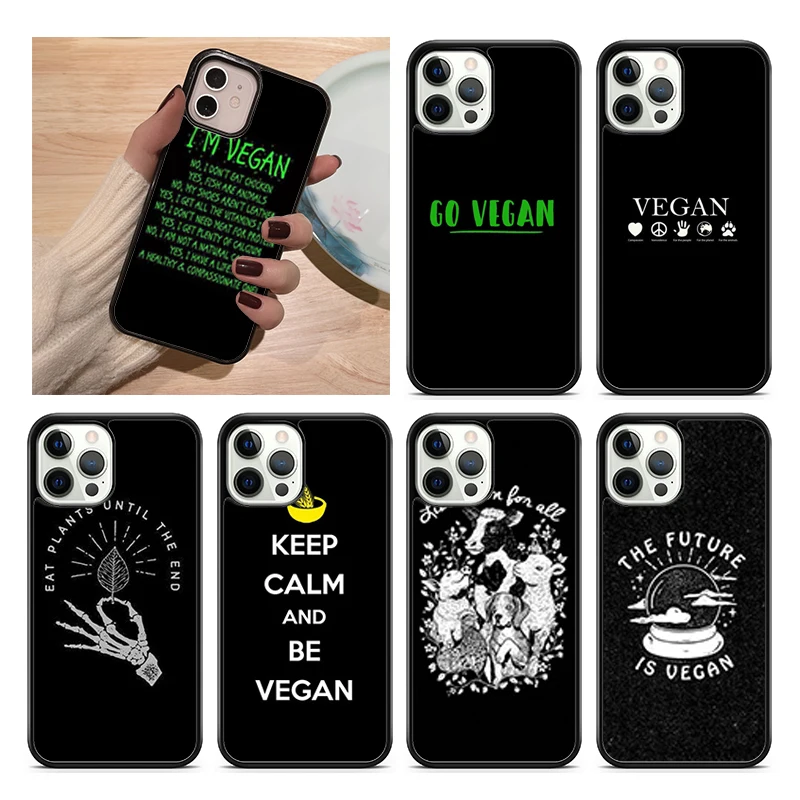 Funda Vegán Love Veggie iPhone – Frases vegetarianas con estilo - imagen 4
