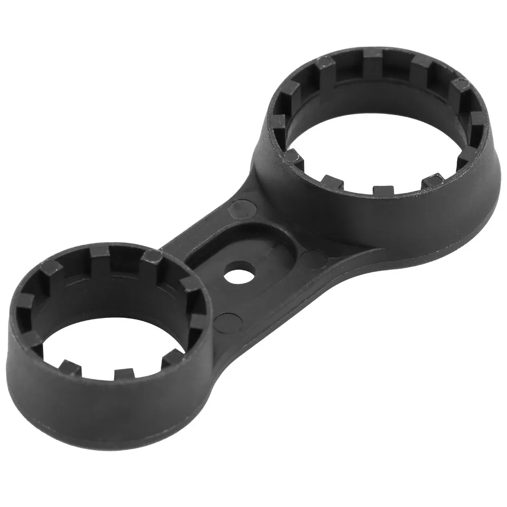 Llave doble cabezal para horquilla delantera de bicicleta