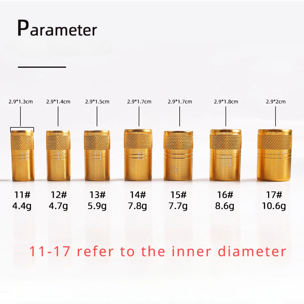 Conector de red de inmersión para caña de pescar, accesorios de conector de red de inmersión de tornillo, Conector de cabeza de red de inmersión DIY, 8mm - imagen 3
