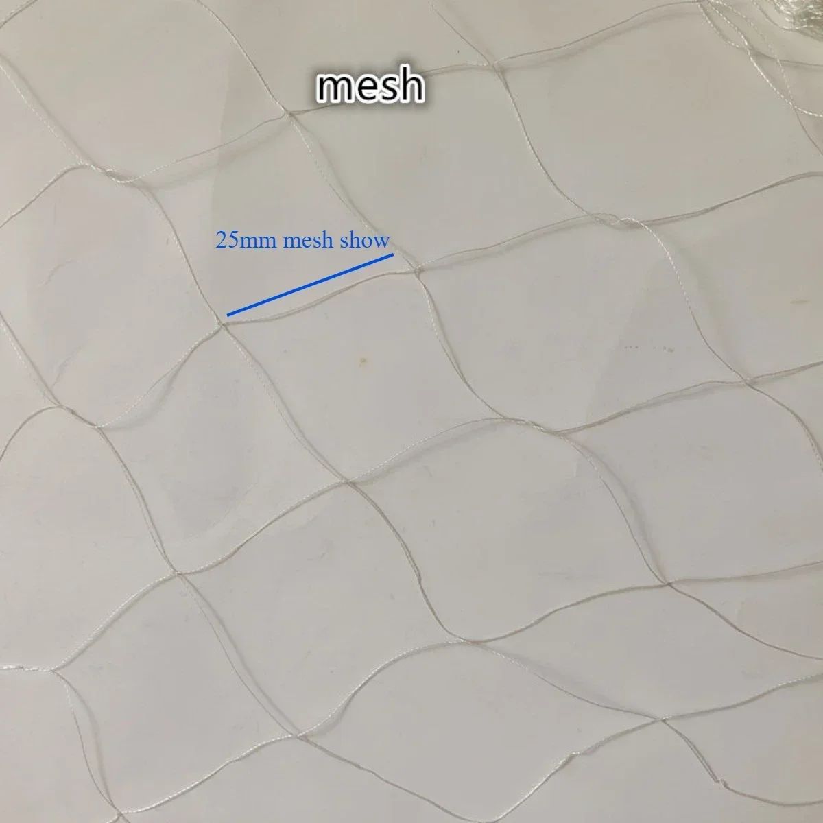 Producto semiacabado Red De Pesca 2 hebras multifilamento línea De nailon red Rede De Pesca trampa De Pesca red, malla 25mm-70mm - imagen 5