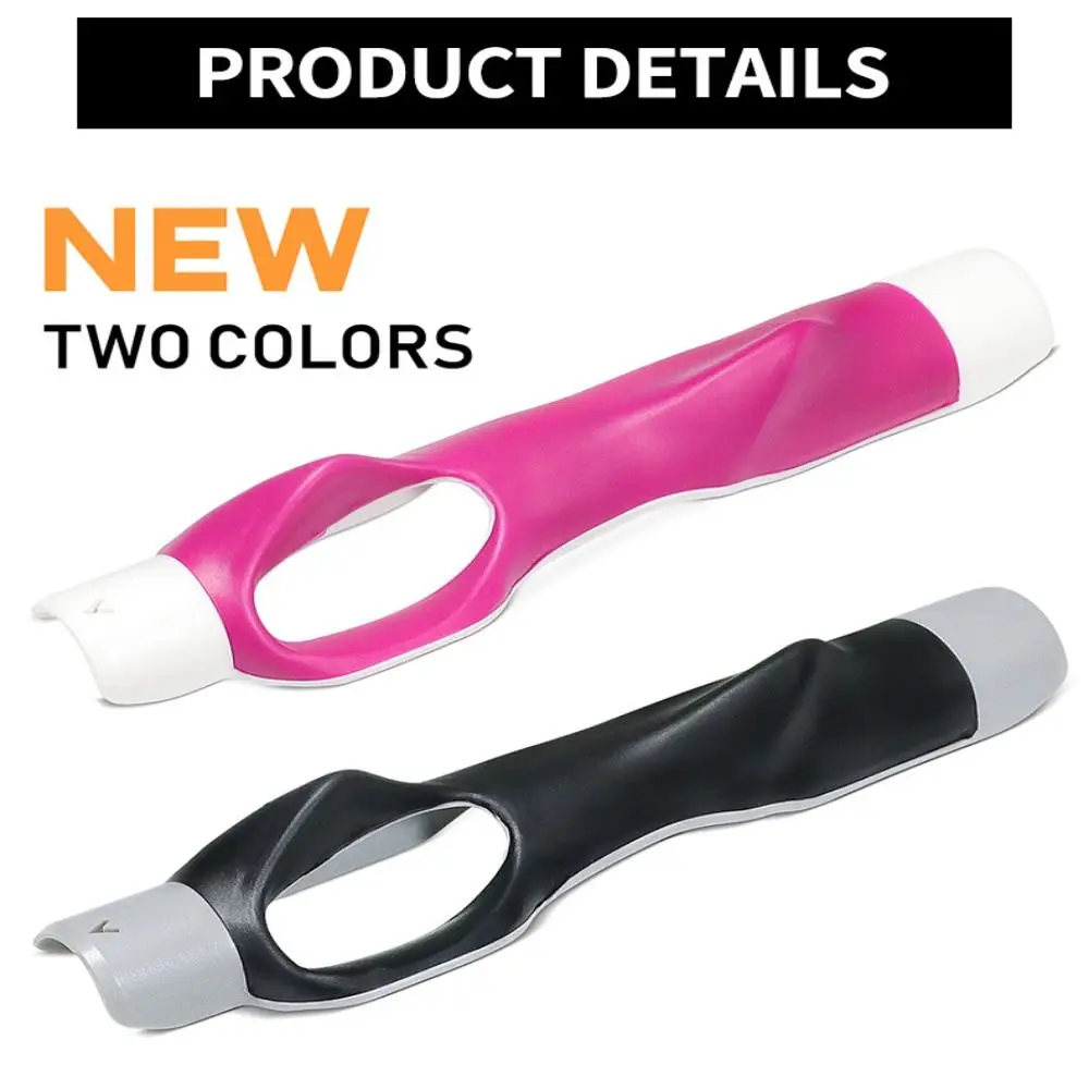 Accesorio de entrenamiento de agarre de Golf, entrenador de Swing de Golf al aire libre, Ayuda de entrenamiento de alineación de gestos para principiantes, Ayuda de agarre de entrenamiento correcta - imagen 4