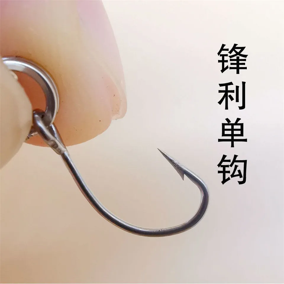 SWOLFY-señuelo de pesca de 5 piezas, cebo duro Artificial de hierro fundido, giratorio, 4cm, 5g - imagen 5