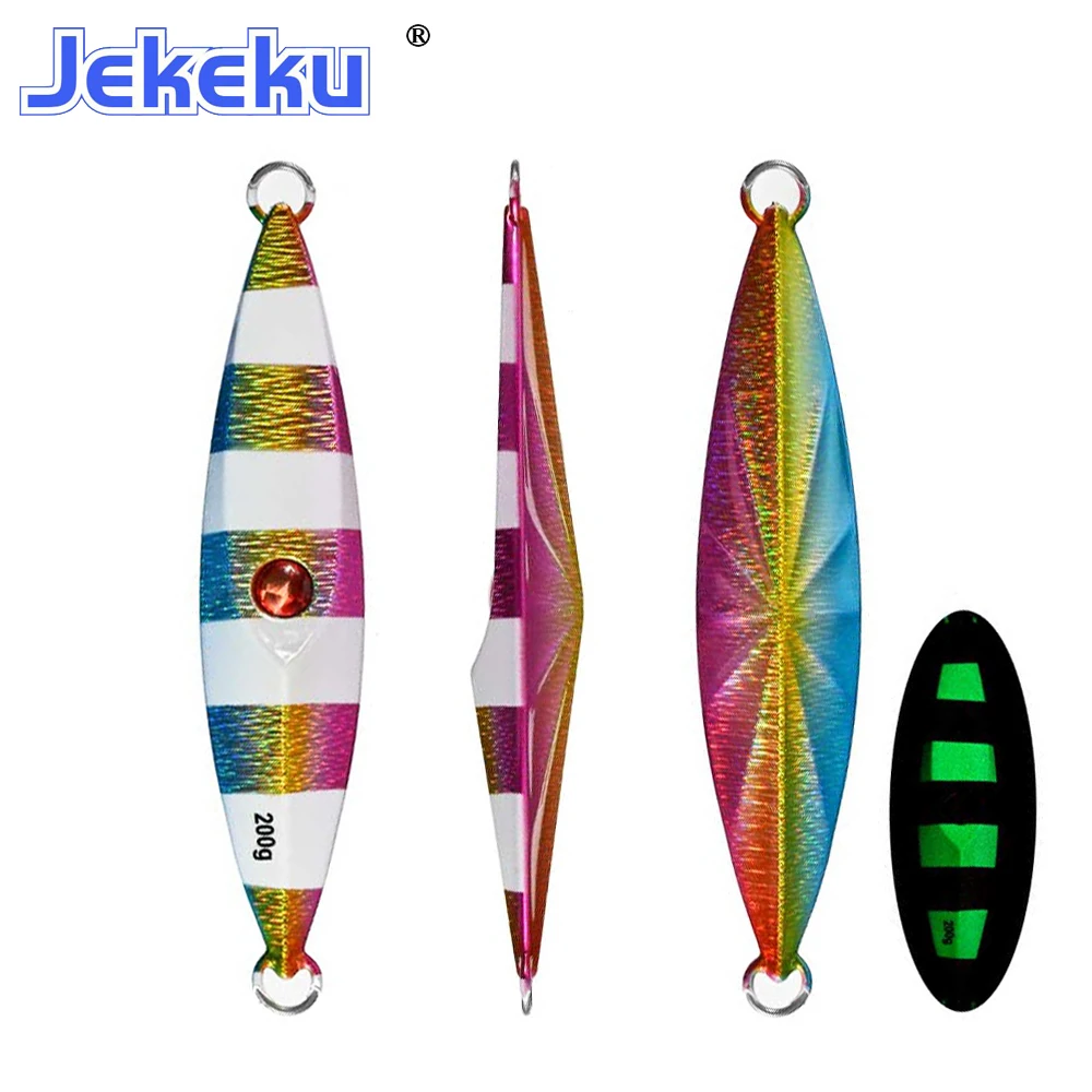 JEKEKU Wobbler metálico: señuelo artificial para pesca - imagen 5