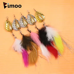 Bimoo Hare Zonker Streamer – Spoon plomo latón con anzuelo Stinger