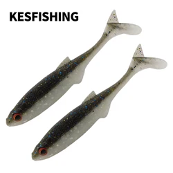KESFISHING nuevo señuelo de pesca acción Shad 100mm isca cebo suave artificial para Lucio perca zander pesca