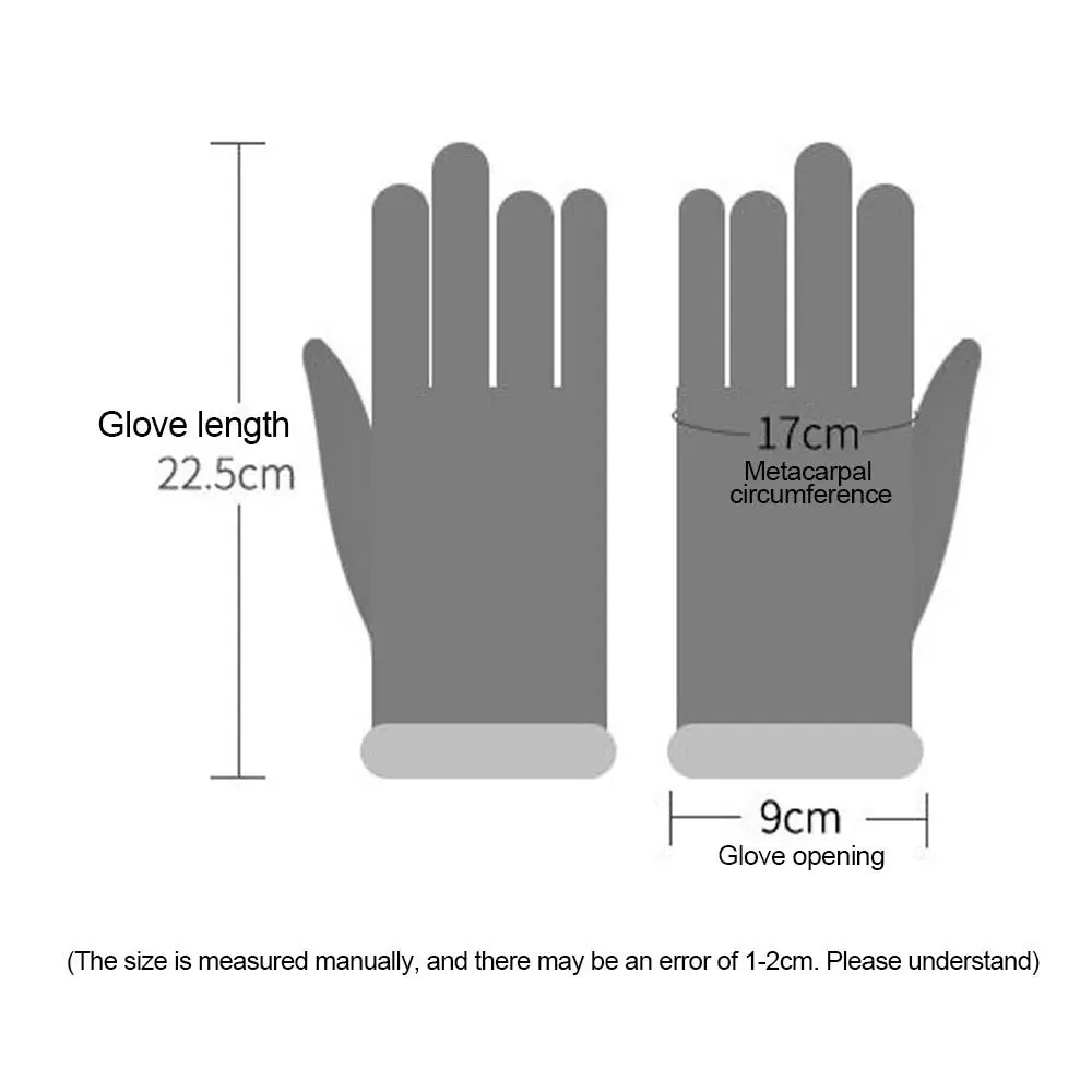 Guantes de nieve duraderos, guantes cálidos de invierno para montar con pantalla táctil, guantes de esquí antideslizantes impermeables para montar - imagen 5