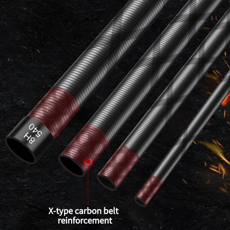 Caña de mano superdura, accesorio de Pesca, 6H, 8H, 10H, Taiwán - imagen 3