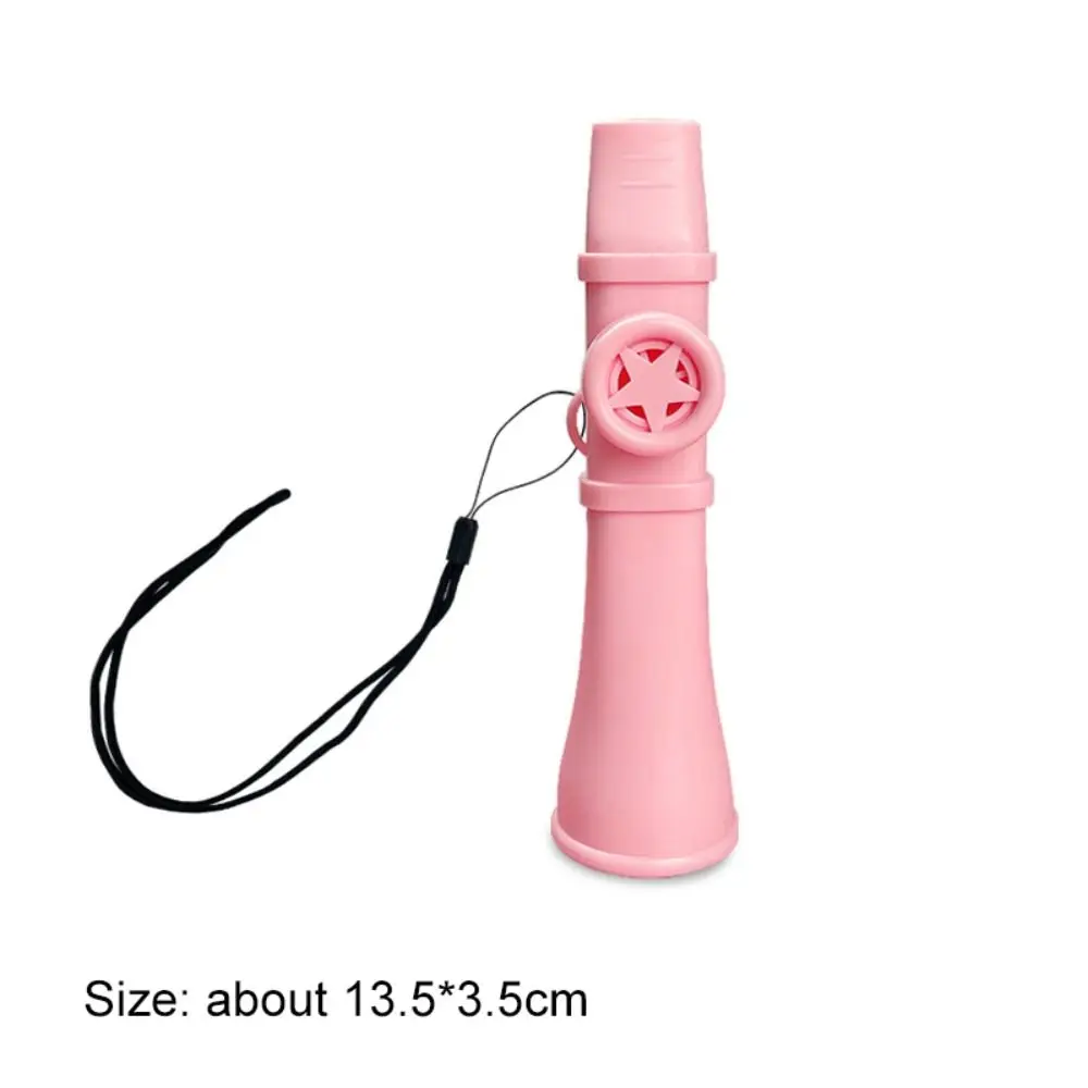 Flauta Kazoo ABS colorida, fácil de aprender con cordón, instrumentos musicales, silbato Musical divertido británico, juguete, regalo para niños y niñas - imagen 5