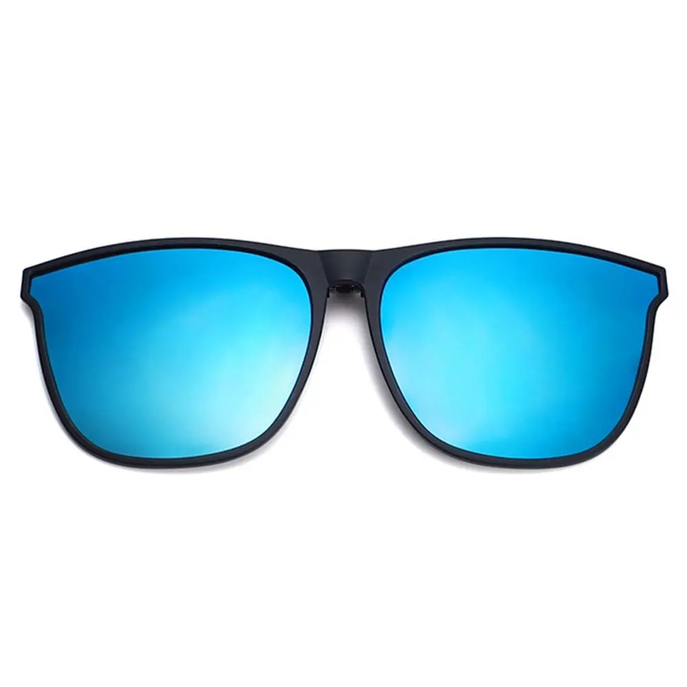 Gafas de sol cuadradas con clip a la moda para actividades y conducción, gafas antideslumbrantes para conductor de automóviles para hombres, gafas de sol para exteriores para mujeres y hombres - imagen 3