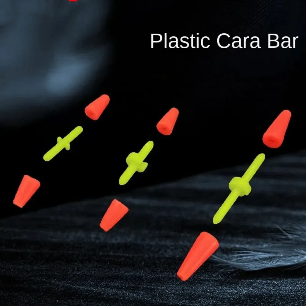 50 Uds nuevas tapones flotantes de pesca de silicona barra antiviento Cara Stick tapón de sedal Clips de pesca de mar pesca en roca - imagen 3
