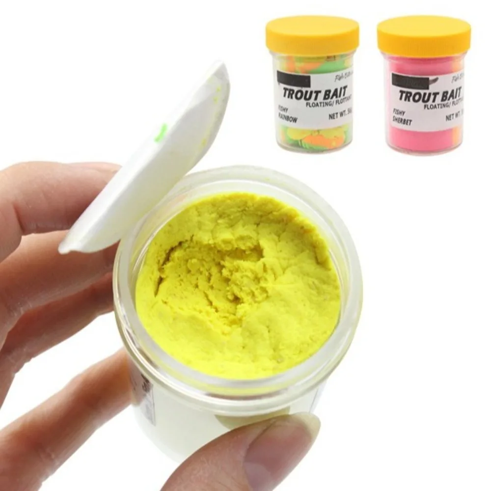 Señuelos de pesca blandos para trucha, pasta con aroma irresistible, formas flotantes, cebo para pesca de masa de carpa, 2024 - imagen 3
