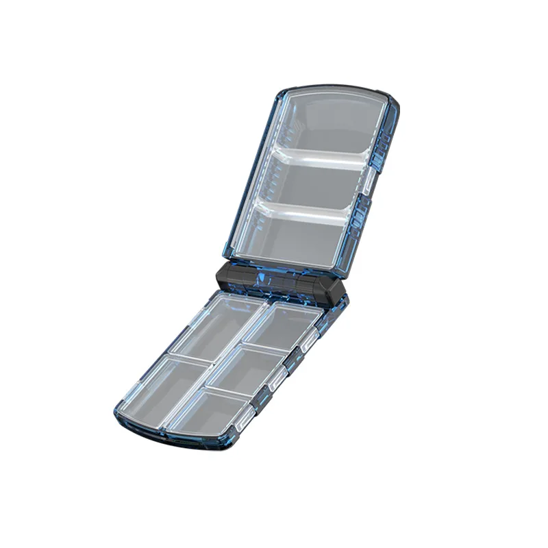 Caja de accesorios portátil para pesca, caja de aparejos de pescador, cajas de cebo de plástico, organizador de anzuelos, herramienta de almacenamiento para carpa, artículos de pesca - imagen 3