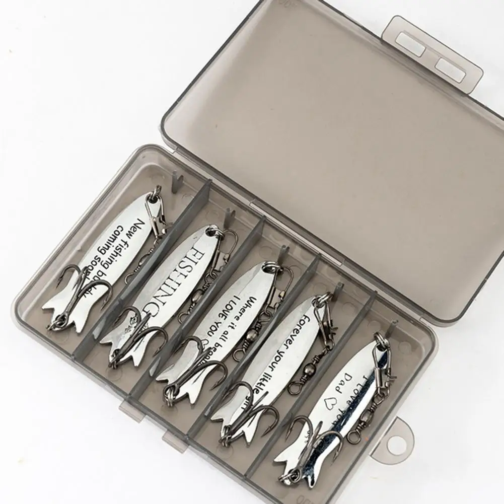 Señuelos de pesca duros con anzuelo triple, rotación de 360 grados, Color brillante, Mini Swimbait para pesca al aire libre, accesorio de pesca, 5 uds.