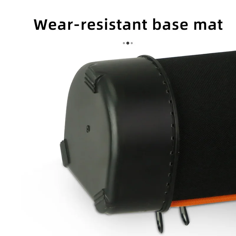 Bolsa de caña de pescar con bolsillo lateral duro, bolso de aparejos de hombro grande cruzado de 130cm, paquete de engranajes para exteriores, almacenamiento de equipos XA205G - imagen 3