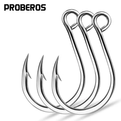 Anzuelos Jigging Proberos – Agua salada, acero al carbono con púas