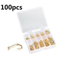 100pcs gold