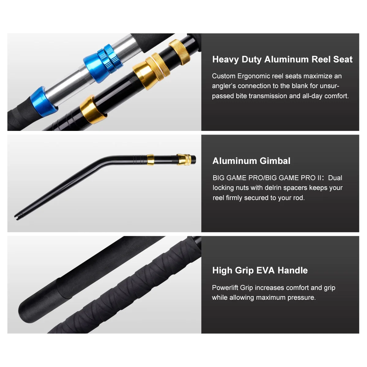 Caña de pesca roller Noeby All Roller – 1,83m para mar resistente - imagen 4