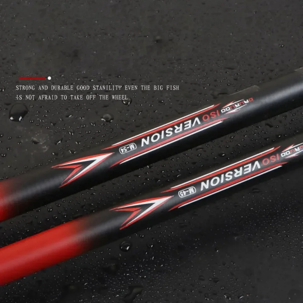 Caña de pescar en roca Catch.u, caña de pescar giratoria telescópica de fibra de carbono, 3,6 m, 4,5 m, 5,4 m, 6,3 m, estanque de depósito, pesca en roca oceánica - imagen 5