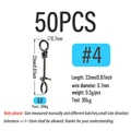 50pcs size 4