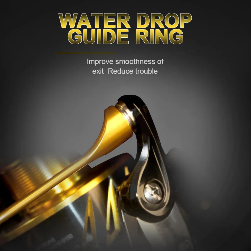 Carrete giratorio Lurekiller Saltist Jigging, carrete de pesca de agua salada de metal de alta velocidad, potencia de arrastre de 35kg, hecho en Japón, 10BB, agua salada - imagen 5