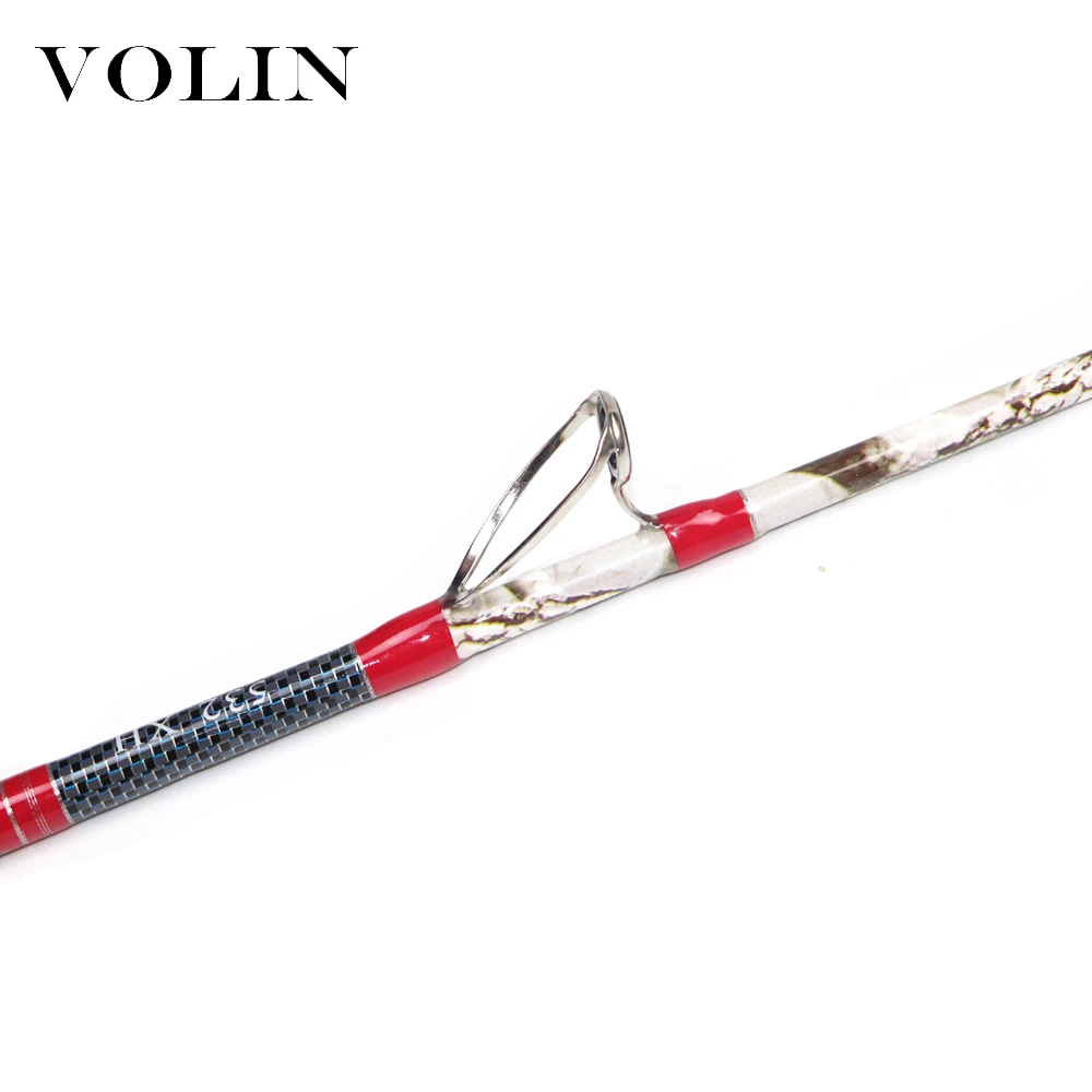 VOLIN-caña de pescar Jigging de carbono, 1,68 m, 1,8 m, alta calidad - imagen 3