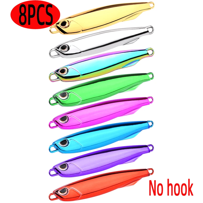 8pcs-No hook
