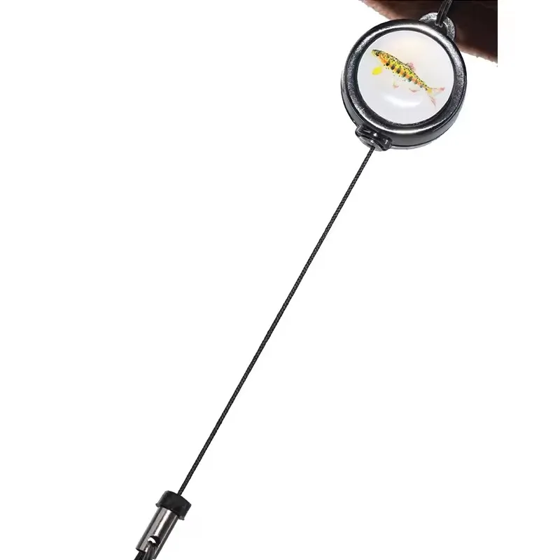 WEIHE-Bolsa de lentejuelas de cebo portátil, campana de contenedor de lentejuelas, cuero de imitación impermeable, hecho a mano cebo de pesca, campana de bolsa de lentejuelas - imagen 3