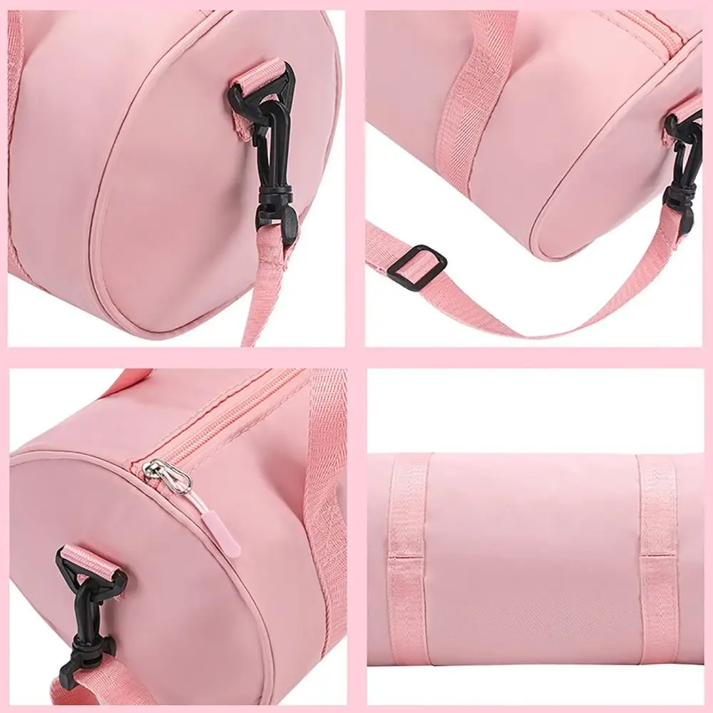 Mini bolsa de gimnasio portátil, bolsas deportivas impermeables de Color sólido, bolsa de Yoga ligera de gran capacidad para mujer - imagen 4