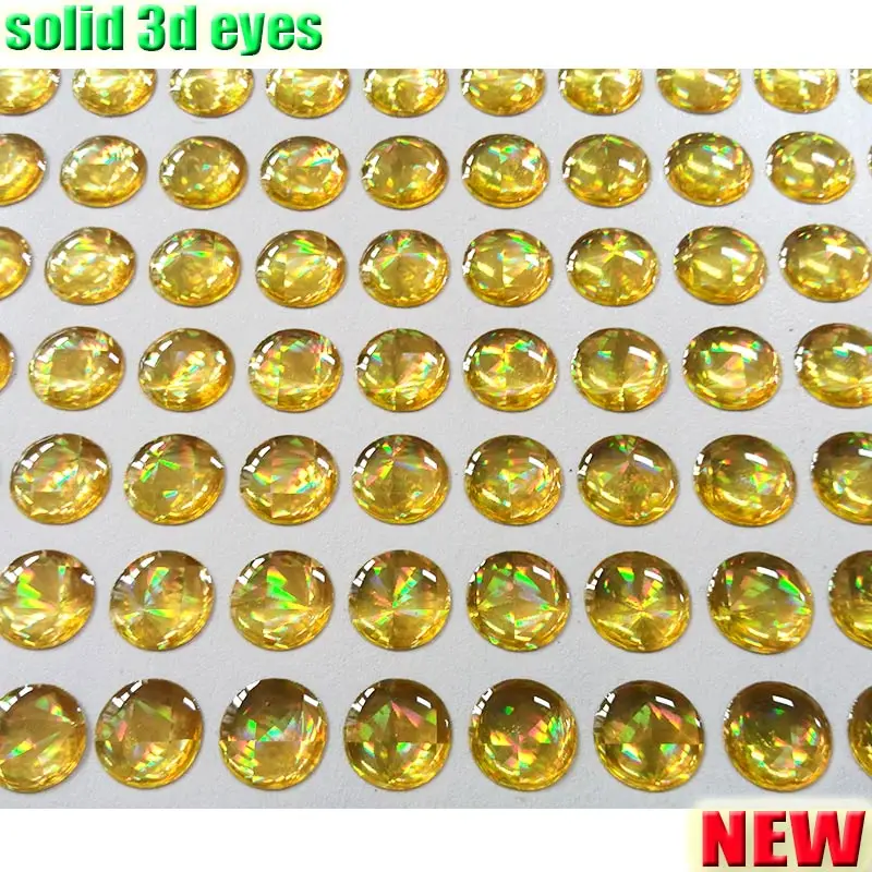 Muchos tipos de ojos de señuelo de pesca 3D ojos de pez 3d ojos de pesca 3d ojos de señuelo 1000 unids/lote - imagen 2