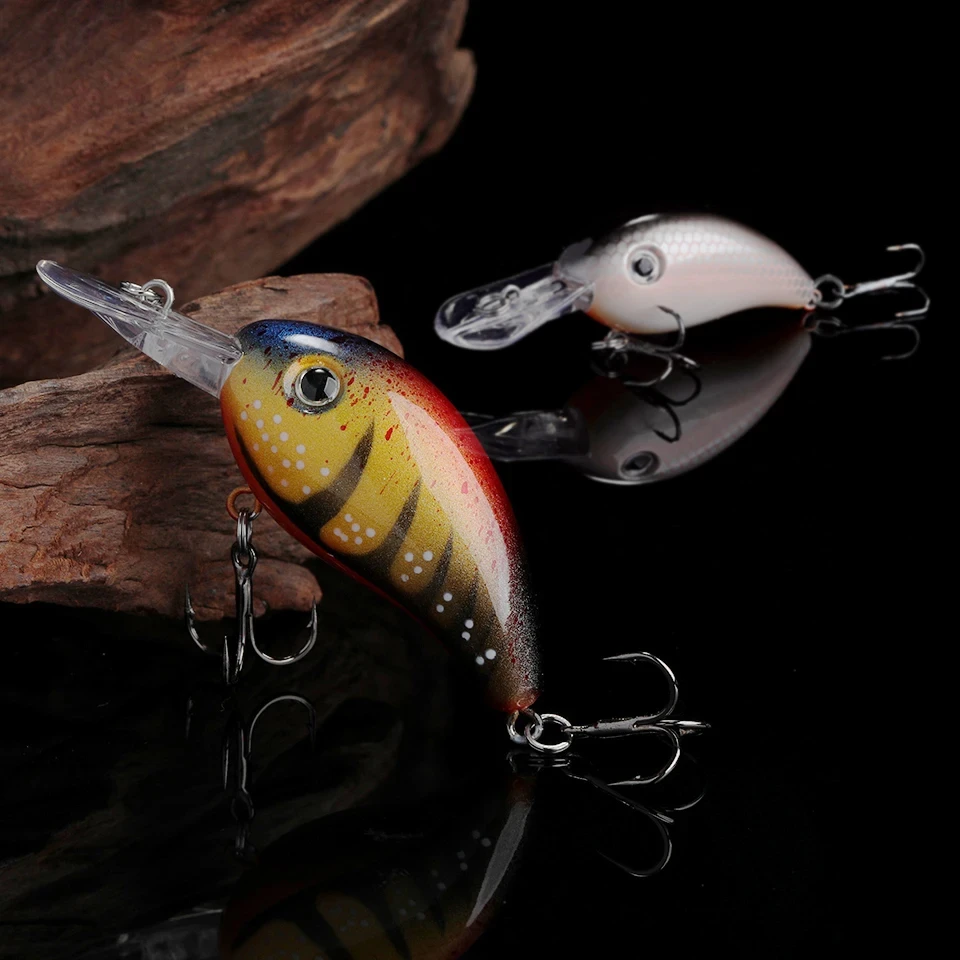 WALK FISH-Mini Señuelos de Pesca flotantes, 43MM, 5G, Crankbaits, cebo duro para pececillos, Wobbler, Topwater, lubina, perca, aparejos de pesca - imagen 3