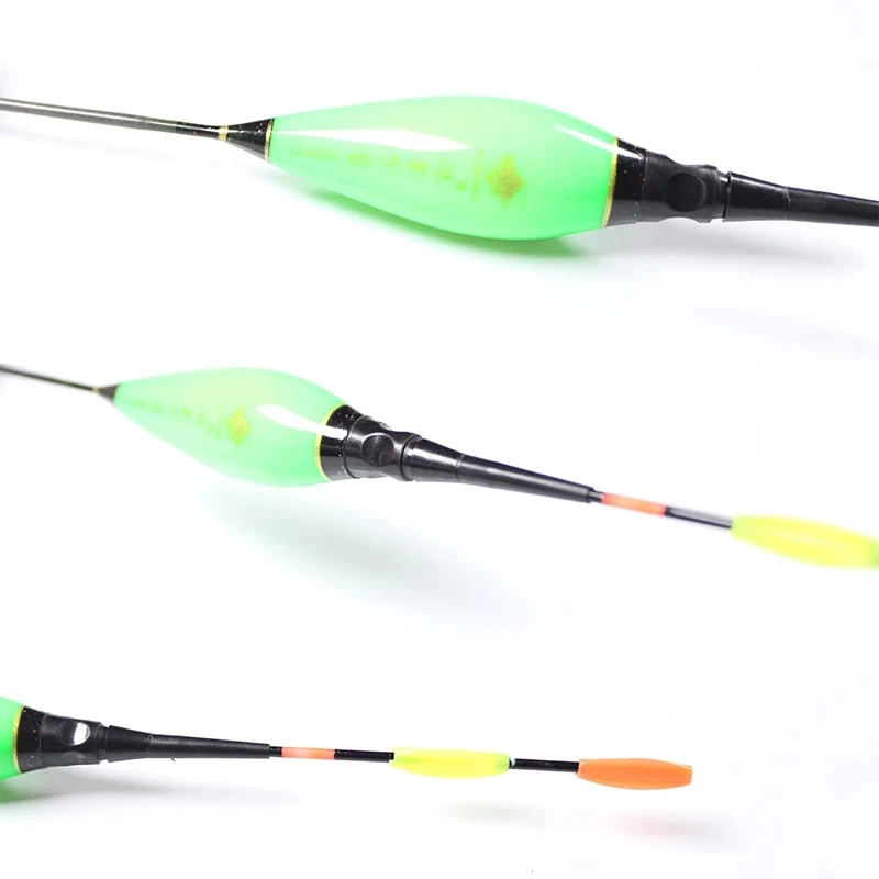 Flotadores de pesca de 3 unids/lote, flotadores eléctricos luminosos de alto brillo, flotabilidad de carpa, accesorio gratis - imagen 3