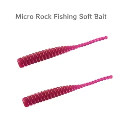 Vinilo Swolfy – Minnow Swimbait cola de aguja 40mm para bass