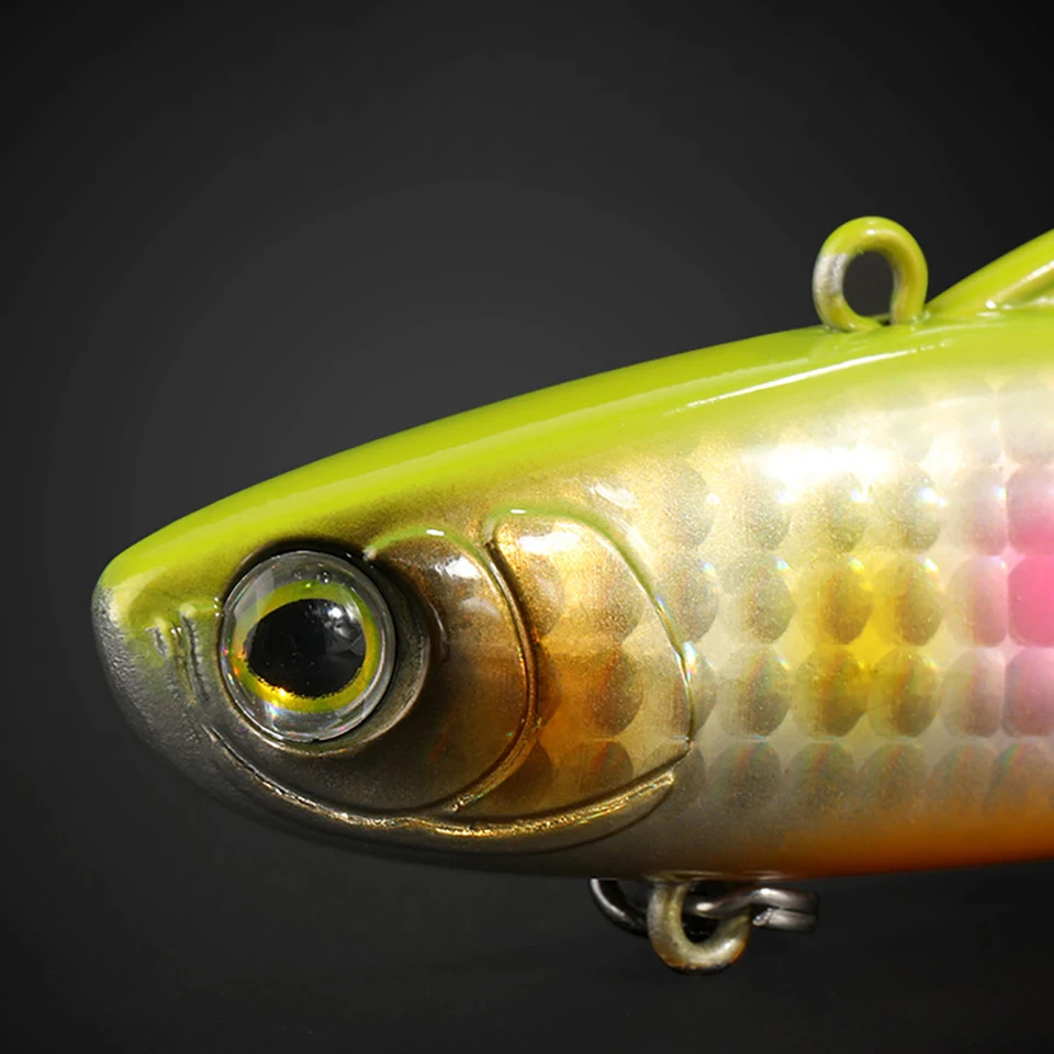 WALK FISH-señuelo de pesca de hielo, cebo duro Wobblers de fundición larga para lubina y Lucio, vibración de mimbre, 85mm, 21g, VIB, Invierno - imagen 2