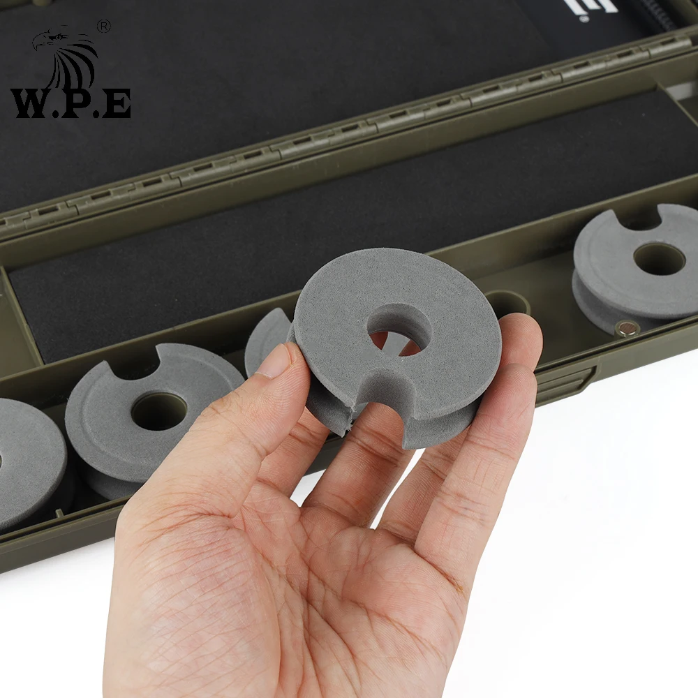W.P.E Caja almacenaje Long Hair Rig – Organizador carpa feeder - imagen 5