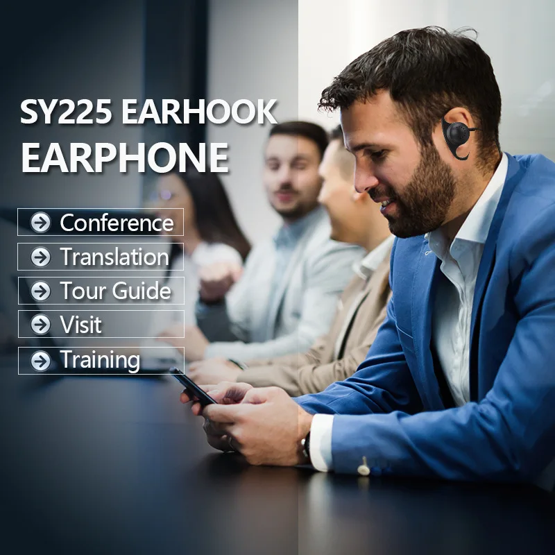 Auriculares con gancho para oreja estéreo 3,5 mm portátiles - imagen 4