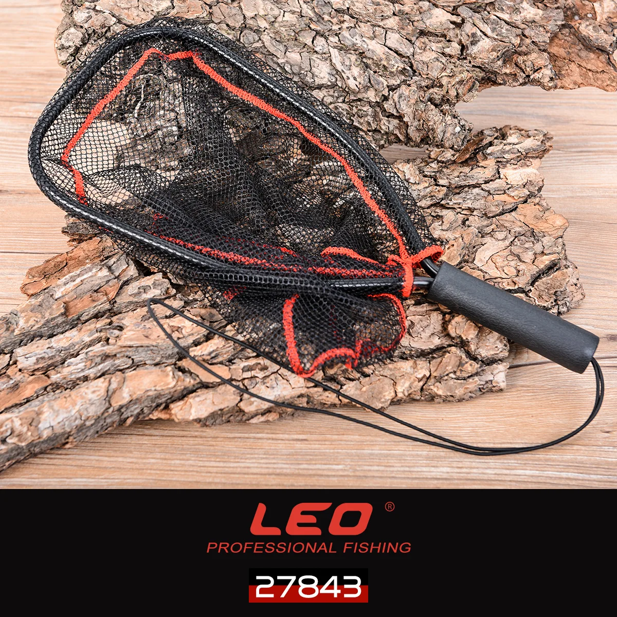 LEO-Red de aterrizaje de aleación de aluminio para pesca con mosca, herramienta de pesca sin nudos, malla pequeña, Red de mano para trucha, jaula para cangrejo - imagen 3