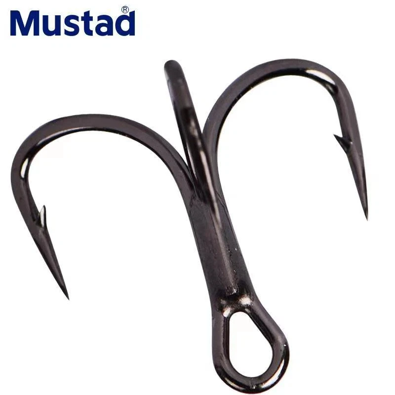 Anzuelos Triples Mustad TG76 KVD – Vástago corto para crankbaits y VIB