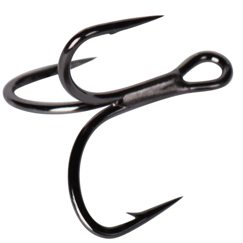 MUSTAD TG76NP-BN KVD Triple gancho 2x mango de gancho acortado subgancho resistente a la corrosión gancho de cebo falso - imagen 4