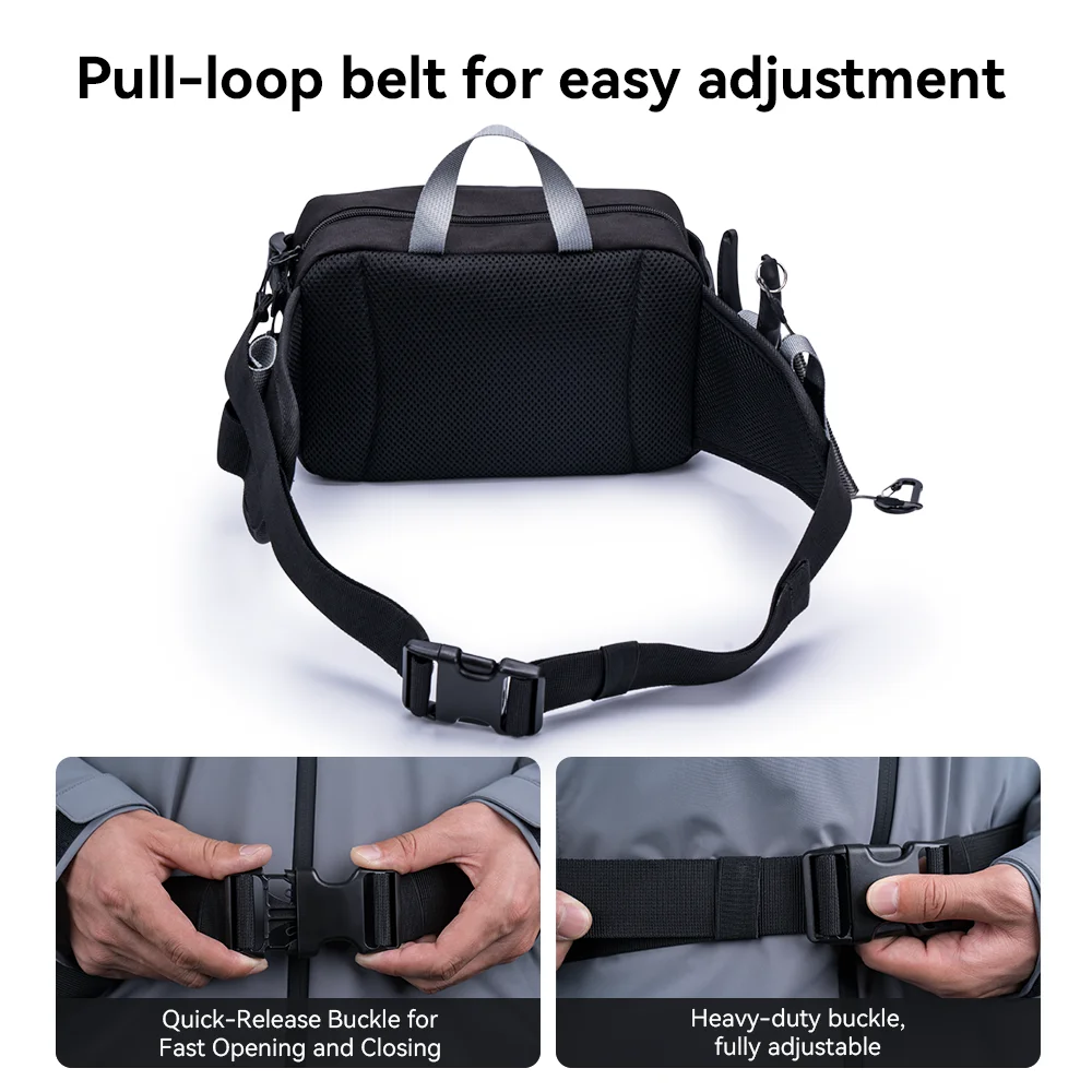 Riñonera KastKing, bolsa de almacenamiento de aparejos impermeable con cinturón ajustable, riñonera de pesca para hombres, Señuelos de Pesca, bolsas para exteriores - imagen 4