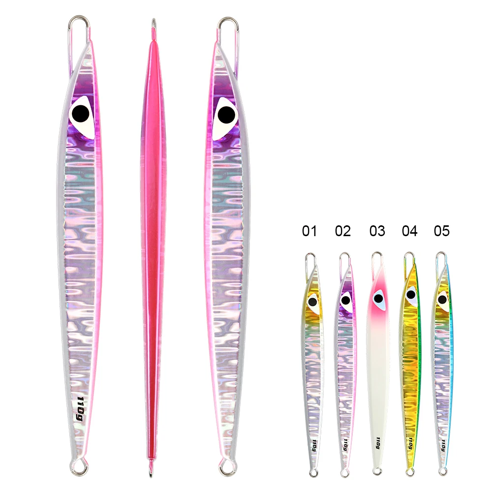 Jigging Pro C1 señuelo metálico semilargo para pesca de fondo - imagen 3