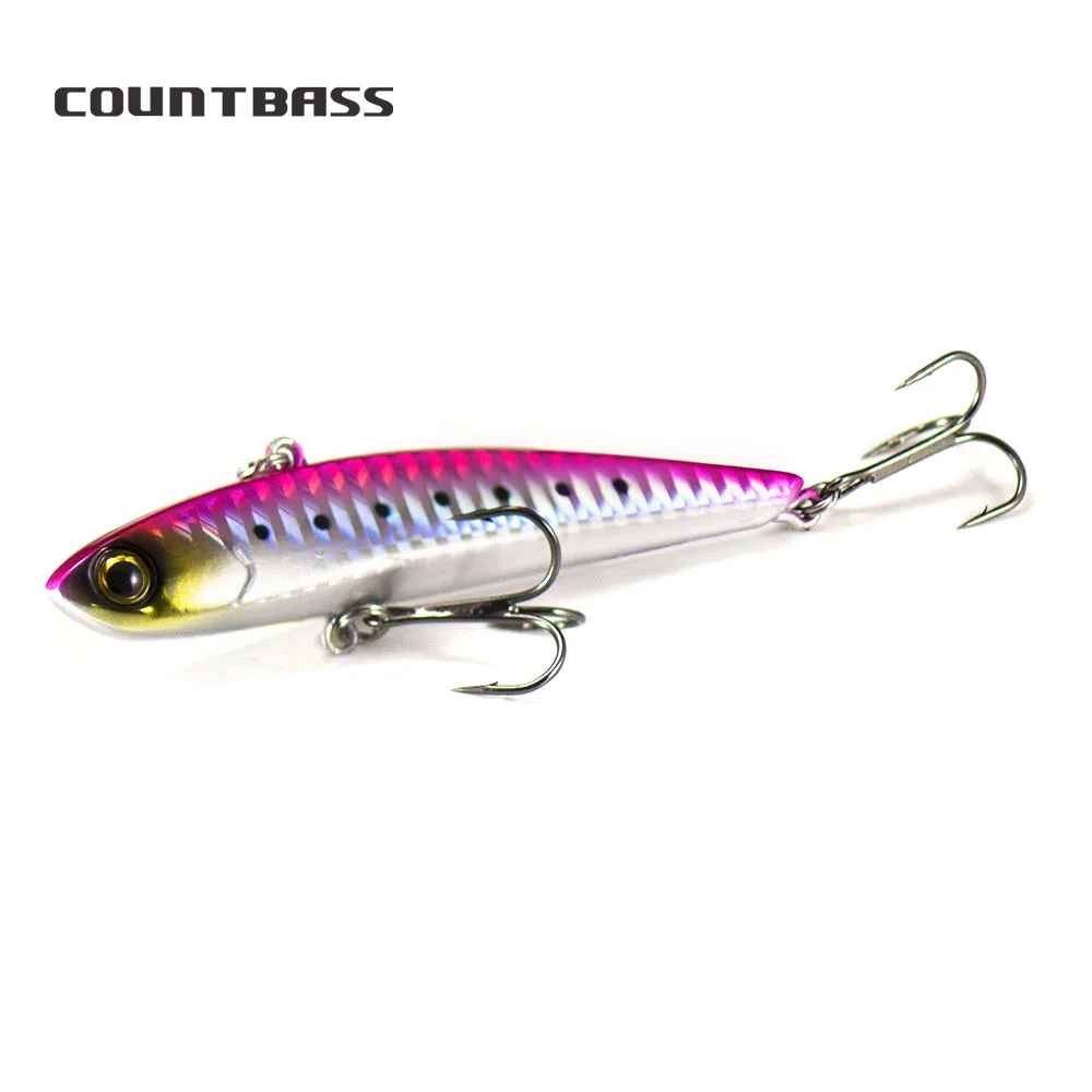 Countbass Wobble – Señuelo vibrante de cebo duro 65-90mm