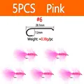 5pcs Pink