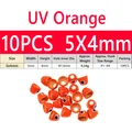 10PCS 5x4mm Orange