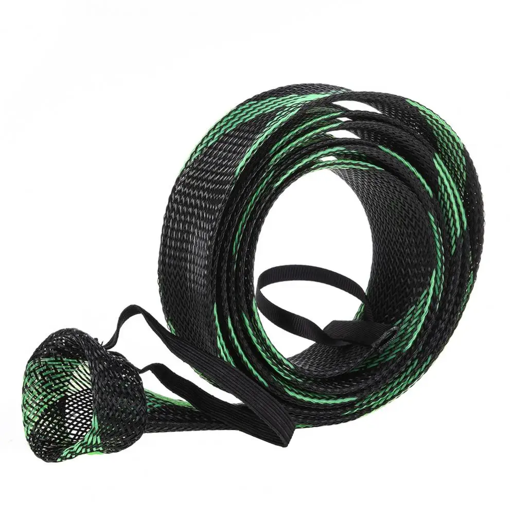 Calcetines para caña de pescar de 190cm, Protector de caña de pescar de malla trenzada, funda para caña de pescar, cubiertas ultraligeras, guantes para caña de pescar de fundición de cebo